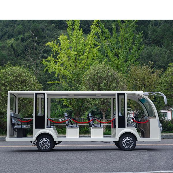 Cheap China Bus Long Range and High Torque 14 Seater Electric Shuttle Car