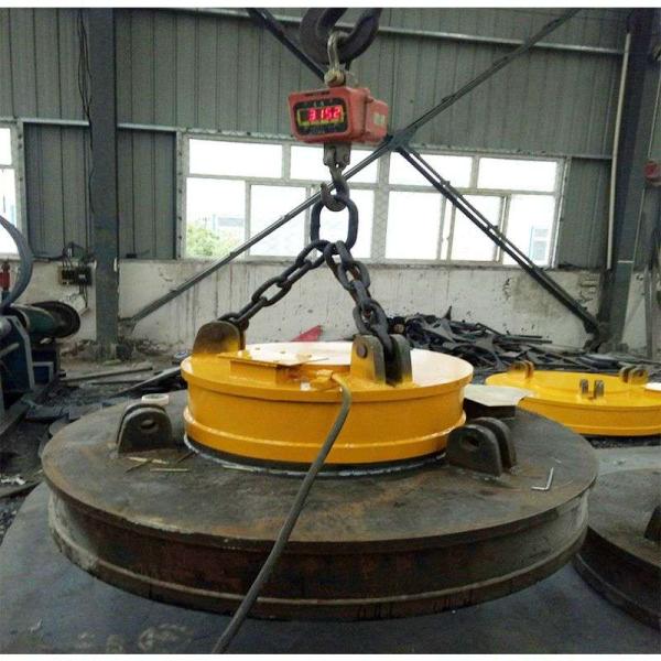 магнитной экскаватор 3.5-34.1kw и кран прикрепленные плитой для стального склада