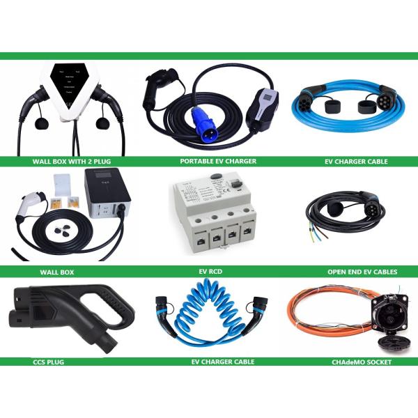 соединитель типа 2 IEC 62196-2 зарядной станции AC EV 11kw 380V 32A быстрый поручая