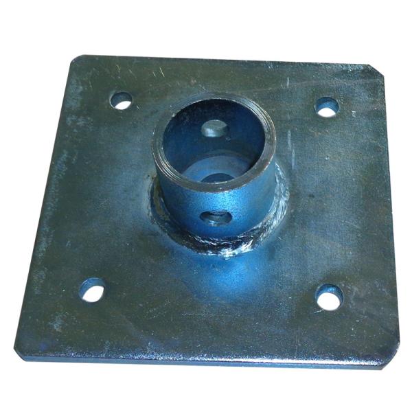 Os acessórios personalizados do andaime apoiam suportar a base Jack Base Plate