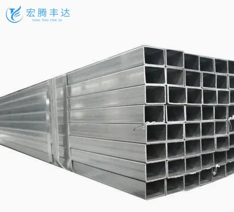 Pre Welded Galvanized Pipe Q195 Q235 Q235B Steel Rectangular Tube