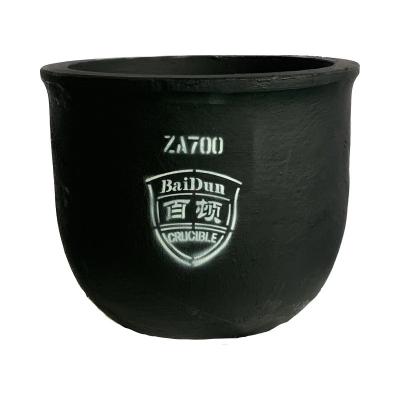 Circular Silicon Carbide Graphite Crucible 2.21g/cm3-2.25g/cm3 Density