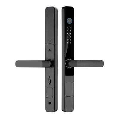 Digital Outside IP65 Waterproof Fingerprint Password Card With Tuya TTlock App Remote Unlock Smart Home Door Lock