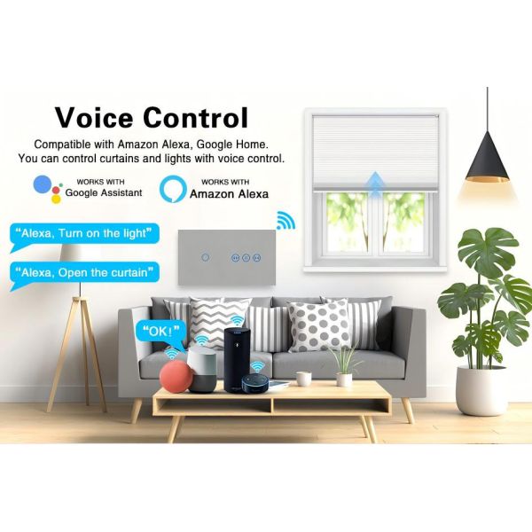 Only Yes Smart Home Products Utilizing Wiring Mode Neutral Live Wire Functioning Between Minus 20 and 55 Degrees Celsius