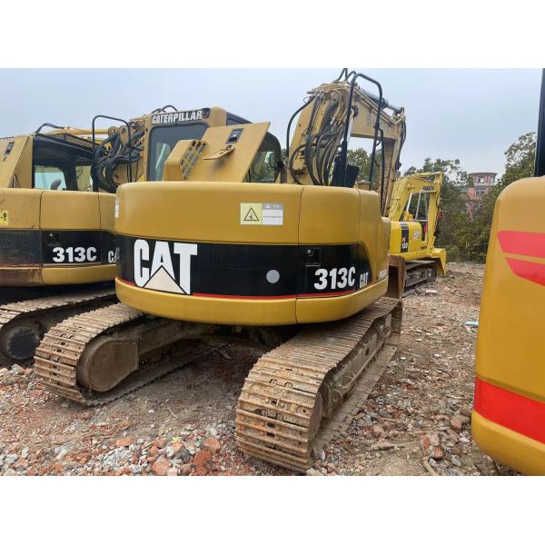 13 Ton Used Cat Excavator CAT313C High Performance 13000KG