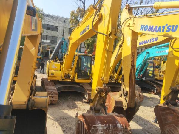                  Used Hot Sales Komatsu Hydraulic Excavator PC220-7 for Construction Work, Track Digger PC220 PC200 Medium Excavator on Promortion             