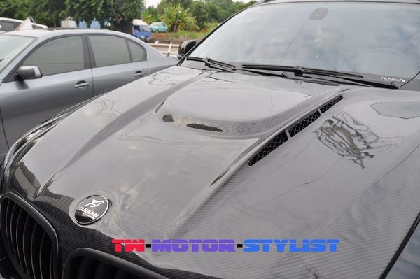 Клобук волокна углерода BMW E70 E71 X5 X6 HAMANN полный