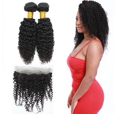 fechamento frontal genuíno de 360 laços 8A, onda frontal de Jerry do Weave da base 360 de seda