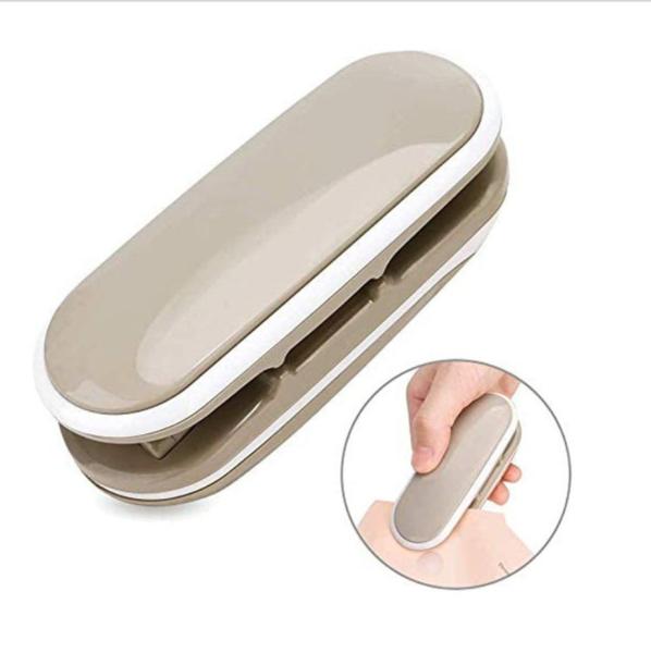 Mini-saco sellador e cortador para material de embalagem de papel portátil