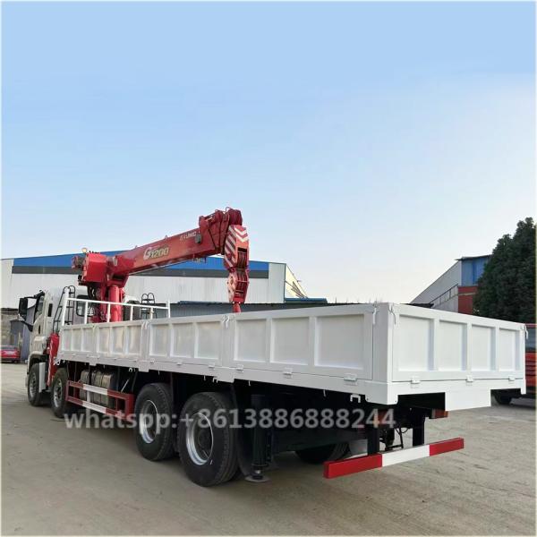 I SUZU GIGA  Cargo Truck  With UNIC 12 Ton 4 Section Arm Crane     Truck-mounted Crane   Lifting Truck