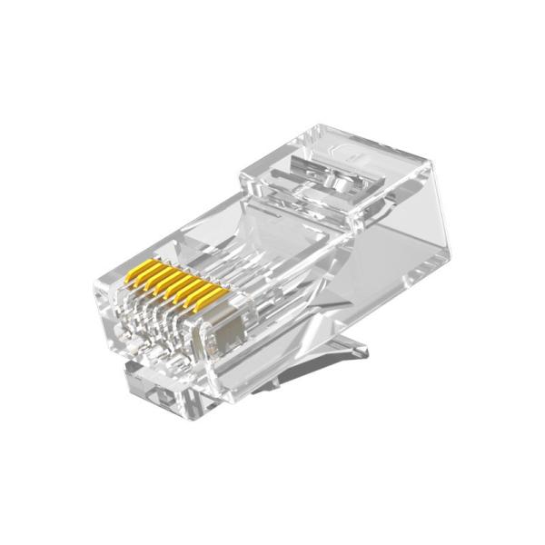 Practical Ethernet UTP Cable RJ45 Connector For Cat5e Cat6 Cat6a