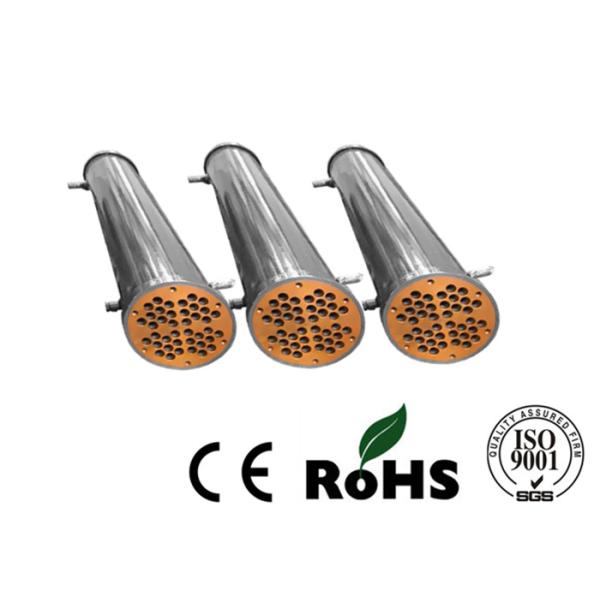 Sulfate Solution U Heat Exchanger , Shell & Tube Condenser R410A Refrigerant