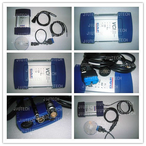 D630 Laptop Heavy Duty Truck Diagnostic Scanner with DAF VCI 560 DAF