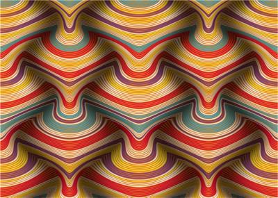 PVC 3D Effect Modern Removable Wallpaper Mould Proof With Vinyl Paper