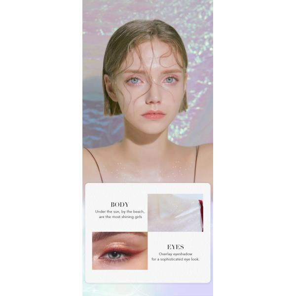 Delicate 100ml Cruelty Free Liquid Highlighter Waterproof Body Highlighter Spray