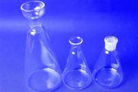 Aplicação larga estável Thermo dos produtos vidreiros longos do equipamento de laboratório do bocal