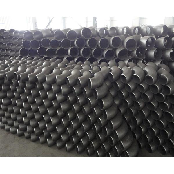 Chapeau sans couture soudé bout à bout en acier de réducteur de pièce en t de coude des garnitures de tube DIN EN10253-1 P265GH