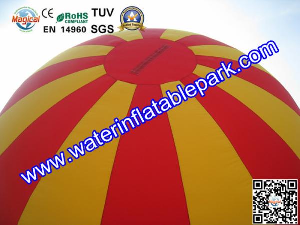 Oxford Fabric Inflatable Advertising Balloon , Inflatable Ground Balloon For Exhibition