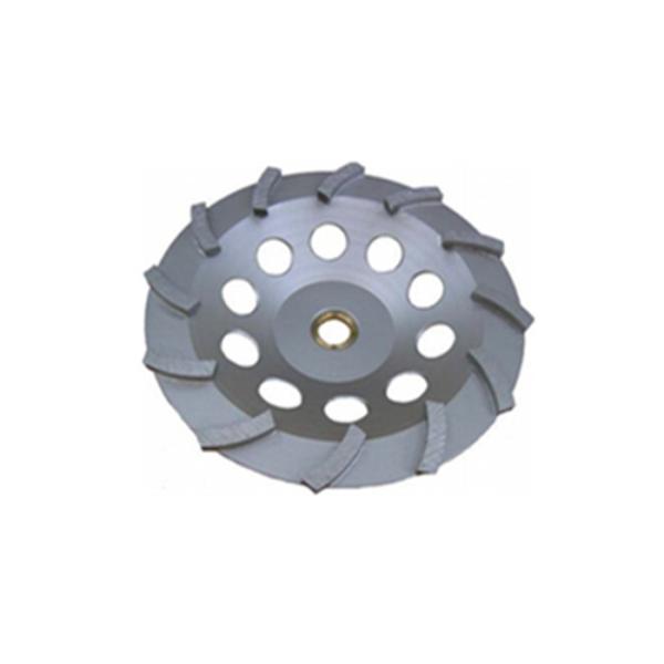 Brown Turbo Diamond Cup Grinding Disc 4.5 Inch Concrete Cup Wheel