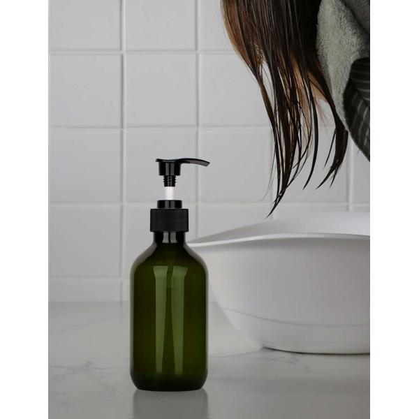 Косметика черного насоса пластиковая разливает бутылки по бутылкам распределителя лосьона шампуня 300МЛ