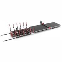 TODOS em UM CNC automático de 0.2mm/m 22mm isolaram a máquina de corte de vidro
