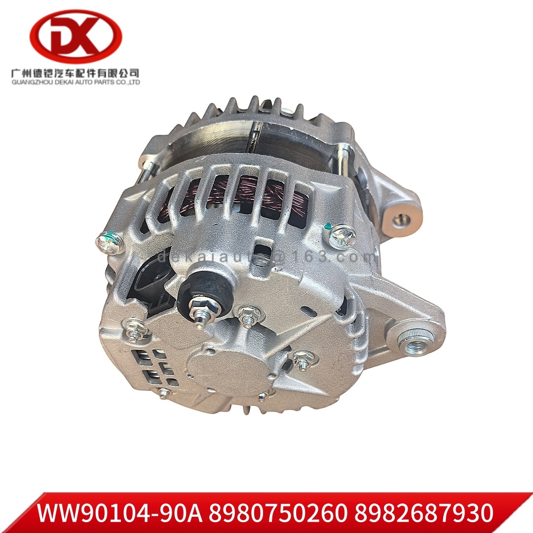 Alternator 24V 80A 8980750260 8982687930 8 98075026 0 8 98268793 0  for ISUZU 700P 4HK1 Truck Parts
