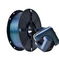 1.75mm Imprimante 3D PLA Filament de changement de couleur Poids net 1000g Vert violet