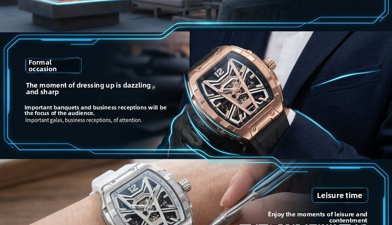 Durable Traditional Analog Wristwatch With High Visibility Dial and Timekeeping Mechanism Suitable For Daily Corporate