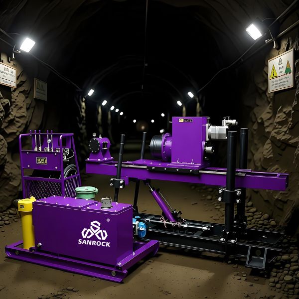 High Fidelity Sampling Core Drilling Rig Machine Tunnel Construction Hydraulic Core Drilling Rig