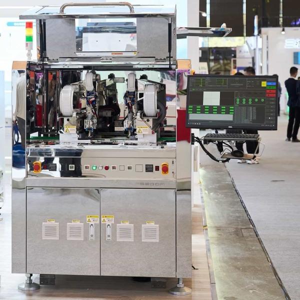 Semiconductor Inline Advanced Packaging Equipment Visual Dispensing Flux Spraying Machine