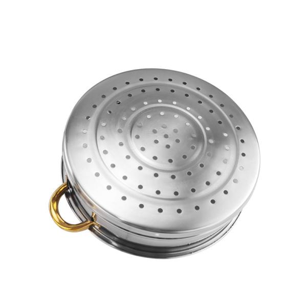 Five Layers Stainless Steel 410 Steamer Food Pot  For Restaurant