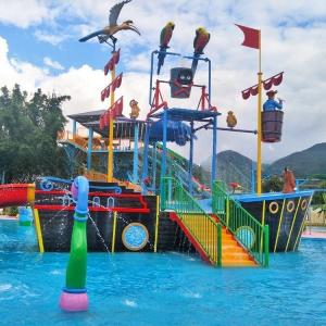 Anti UV Adventure Indoor Aqua Playground Water Amusement Park Equipment