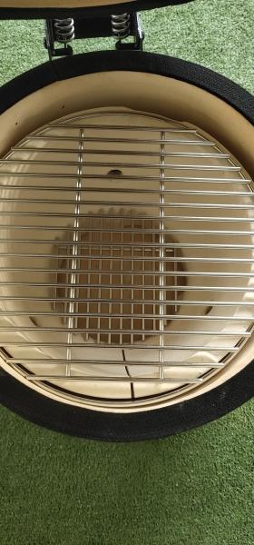 15inch Iron ceramic grill, ceramic BBQ, ceramic kamado, ceramic egg grill, ceramic oven and pizza oven