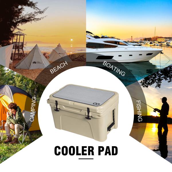 Upgrade Your YETl Tundra 45 Cooler with 23.15 inch EVA Foam Mat Adhesive Non Slip Pad