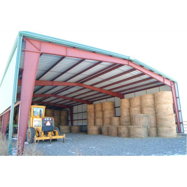 Стальная конструкция Стальная сена Складные здания Хранилище Металлическое здание