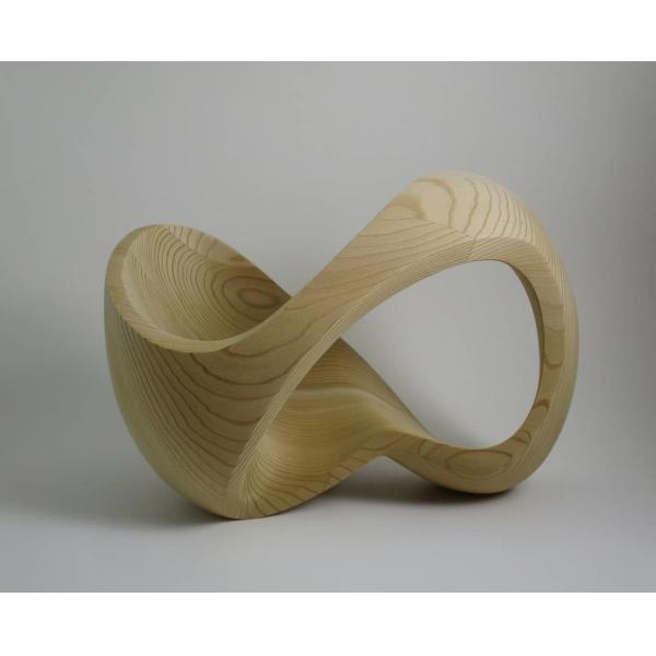 Minimalist Design Hand Carved Wood Sculptures For Exhibition
