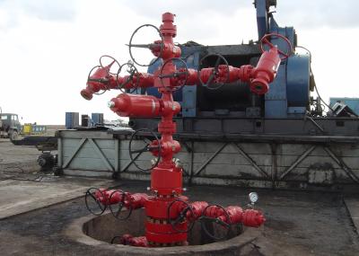 Oil Well Christmas Tree Equipment , Gas Production / Oilfield Christmas Tree API 6A
