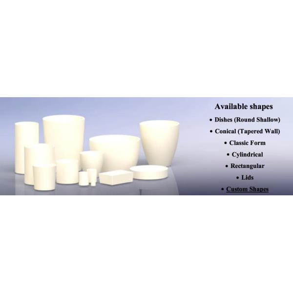 Ужесточатые Zirconia тигли глинозема ZTA для зубоврачебных восстановлений Zirconia спекая