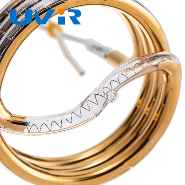 Gold Coated Ring Shaped Infrared Heating Element 2700W 380V