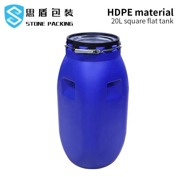110L HDPE Plastic Container OEM ODM HDPE Blue Bucket 4.5kg
