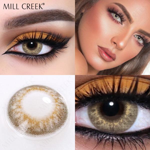 Natural Looking Colored Mermaid Tears Contacts Lens For Cosmetic