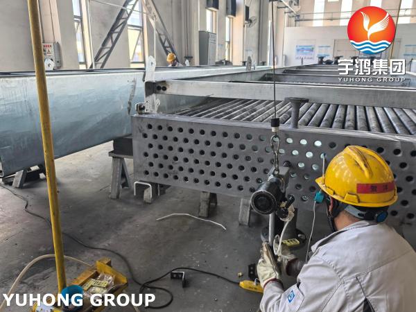 Plug Type Header Carbon Steel Or Stainless Steel Used In Air Cooled Heat Exchanger
