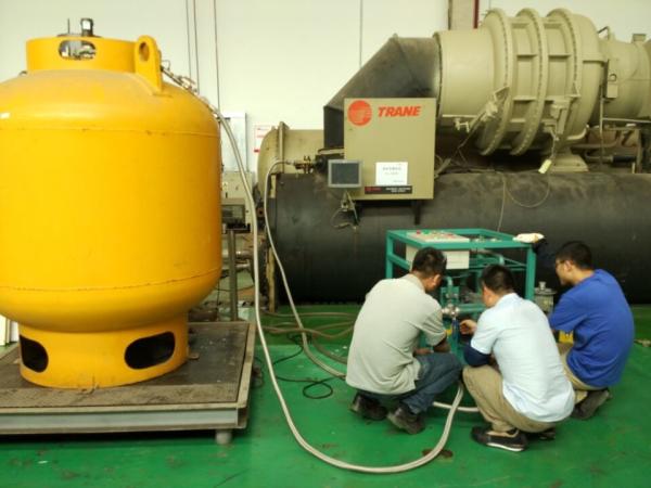 Máquina de recuperação de refrigerante R1234yf Máquina de enchimento de recuperação de refrigerante