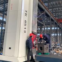 Machine de perçage à grande vitesse avec tête de fraisage à angle pour travaux lourds