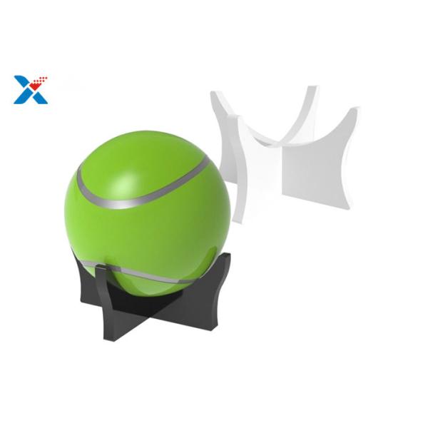Custom Logo Tennis Acrylic Ball Stand , Acrylic Football Stand Eco - Friendly