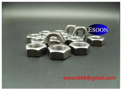 M6-1.0 DIN439 Hex thin nut Plain finished surface,Carbon steel Grade 8,DIN936