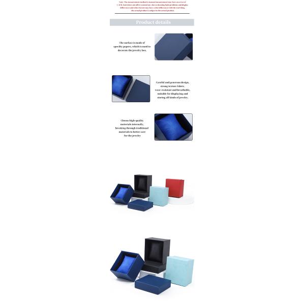 Single Slot Twill Grain Paper Watch Box Packaging with Detachable Pillow