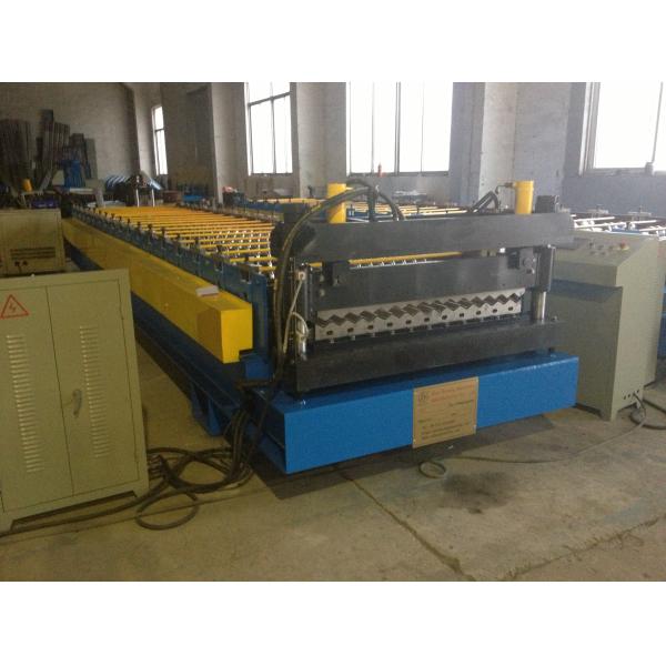 Pared de alta velocidad y rollo acanalados del panel de apartadero que forma la máquina, hoja del apartadero de la pared del metal que hace la máquina