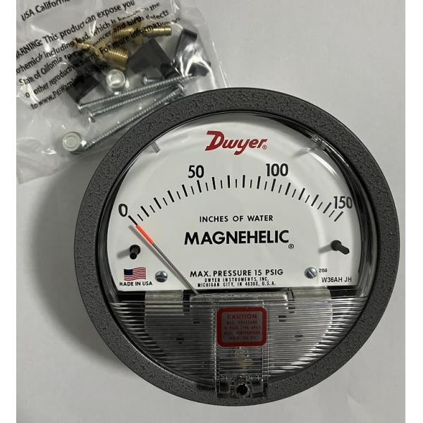 Dwyer 2150 Magnehelic Differential Pressure Gauge 0-150