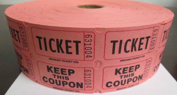 Wedding	Printed Thermal Tickets Design And Printing White Board Kraft Paper